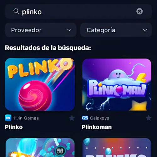 Instrucción Encuentra un juego