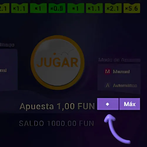 Instrucción Personaliza tu apuesta